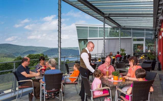 Terrasse Restaurant Glashaus